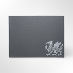 Welsh Dragon Floral Themed Slate Placemat