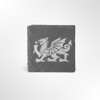 Welsh Dragon Themed Slate Placemat