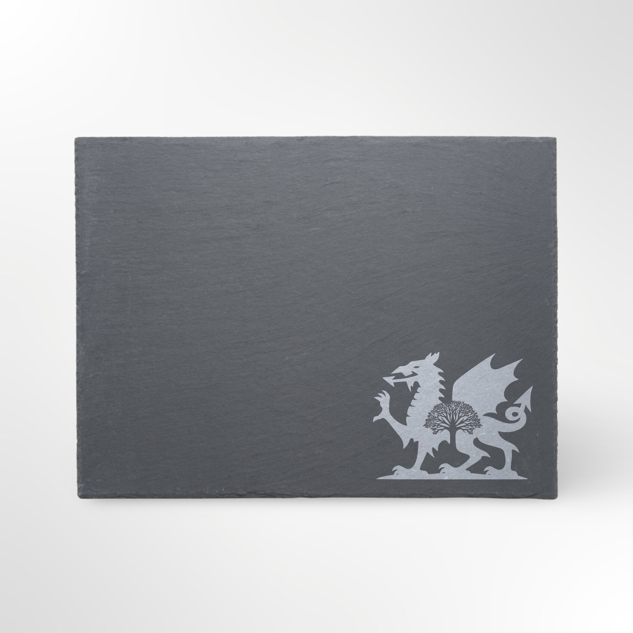 Welsh Dragon Tree Themed Slate Placemat #1