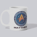ST Fleet Command Inspired Sci-Fi Themed Mug