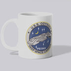 USS Odyssey & F-302 Stargate Mug: Sci-Fi Themed Mug