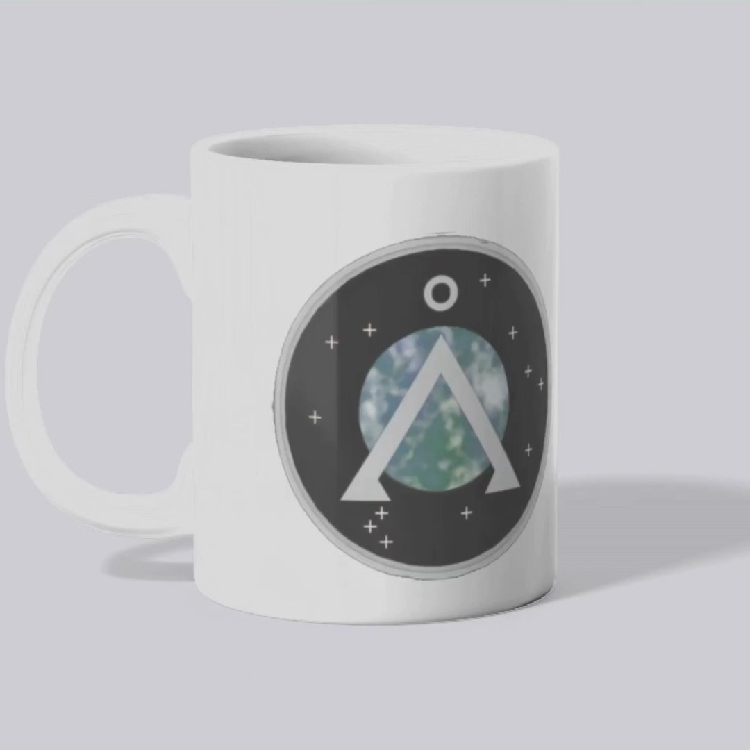 SG Earth Symbol Stargate Mug: Sci-Fi Themed Mug