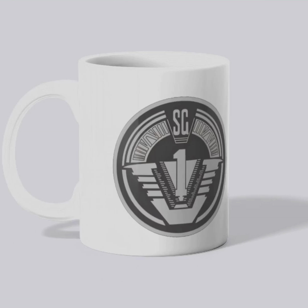 SG-1 Stargate Mug: Sci-Fi Themed Mug