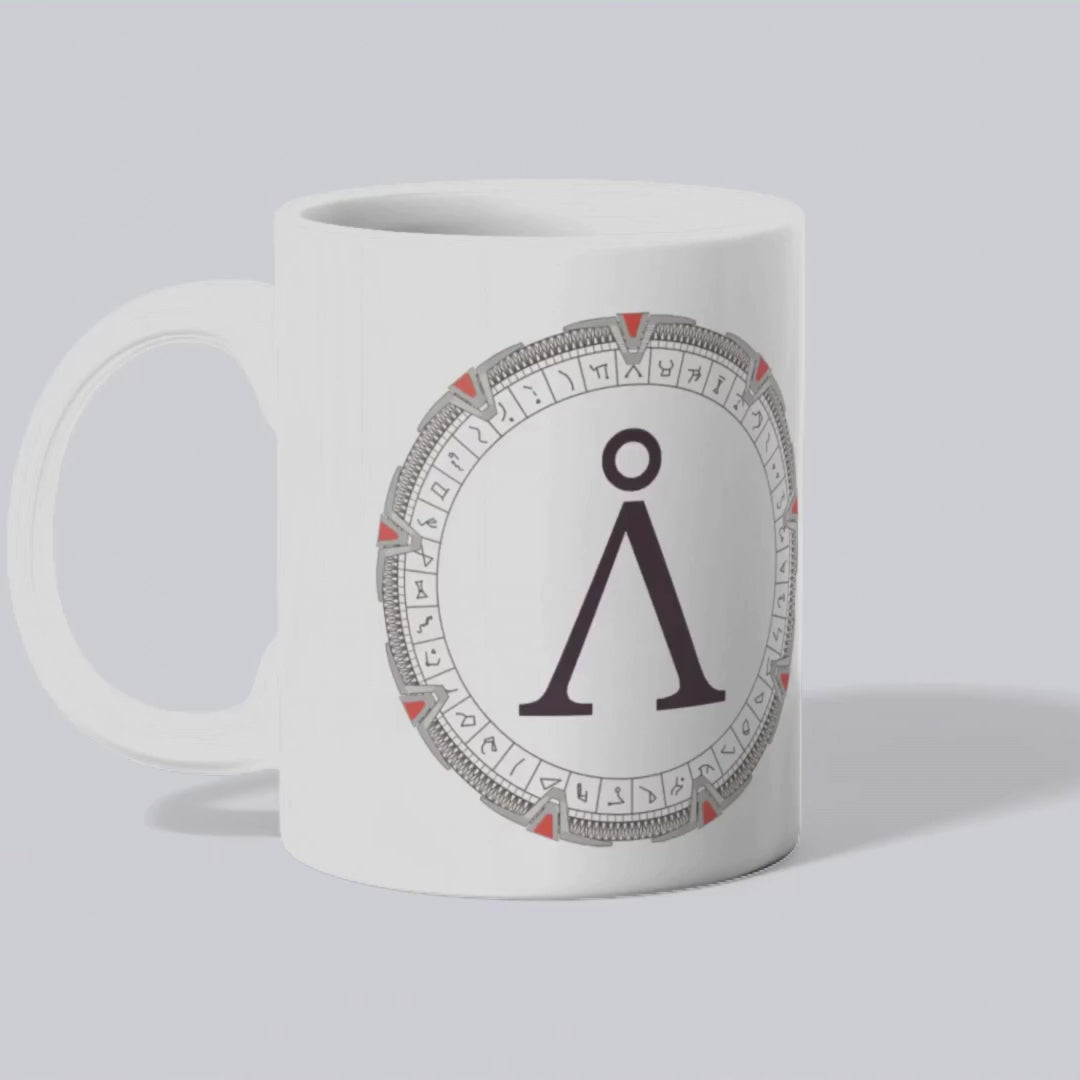 Milky Way Stargate Mug: Sci-Fi Themed Mug